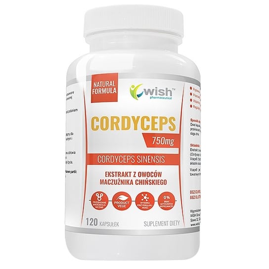 WISH Cordyceps 750mg 120 vkaps Inna marka