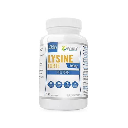 Wish Pharmaceutical L-Lysine Forte - 60Caps - Lizyna Wish Pharmaceutical