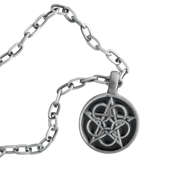Wisior + Łańcuch Pentagram Inna marka