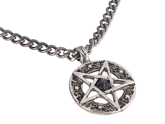 Wisior + Łańcuch Pentagram Inna marka