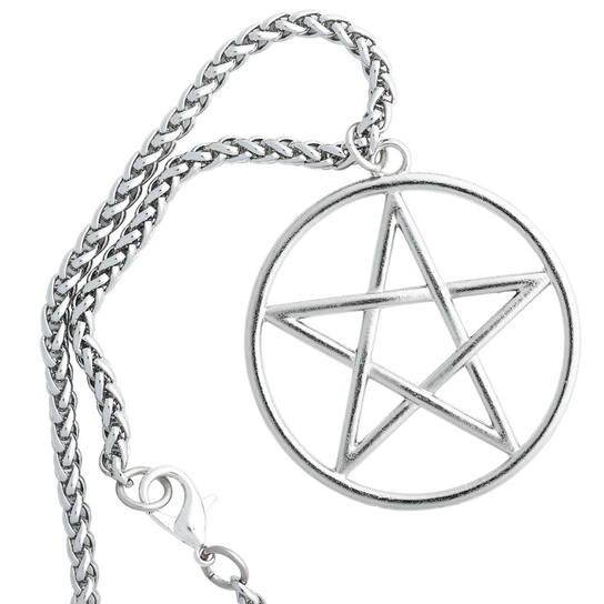 Wisior + Łańcuch Pentagram Inna marka