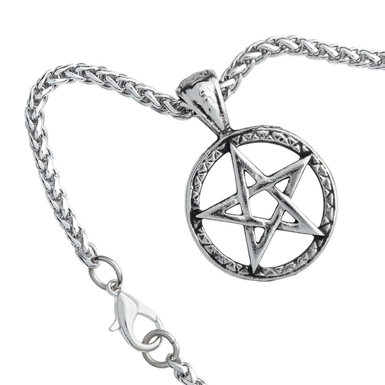 Wisior + Łańcuch Pentagram Inna marka