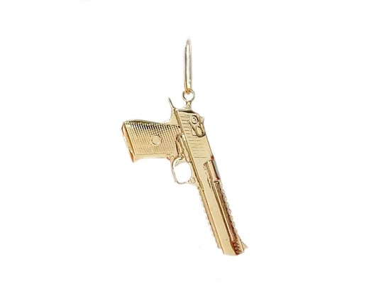 Wisiorek Pistolet ,,Pustynny Orzeł '' Złoto Pr.333 (8 K) Lucid Jewelry