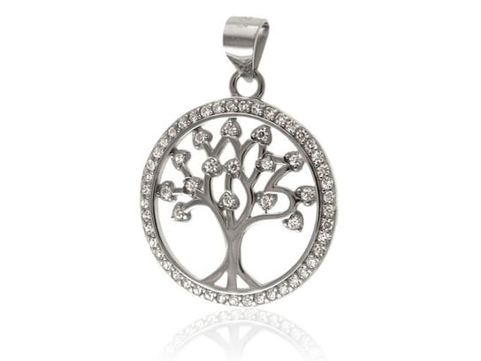 Wisiorek Srebrny Drzewo Życia Szczęścia W0454 - 1,9G. FALANA