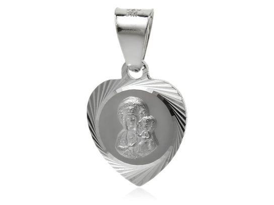 Wisiorek srebrny - medalik Matka Boska Częstochowska wmk009 FALANA