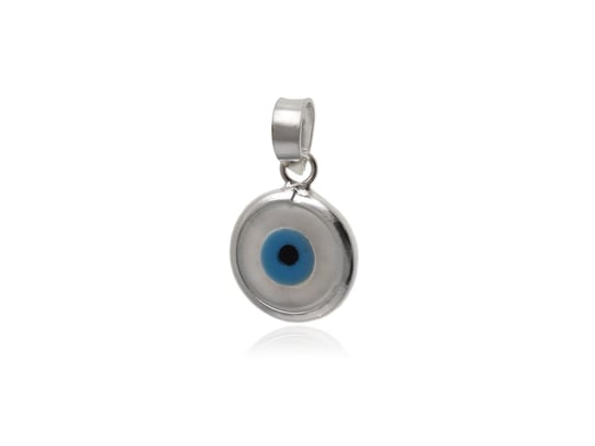 Wisiorek srebrny Oko proroka błękitne w0573 FALANA