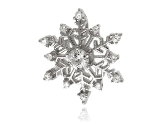 Wisiorek srebrny Płatek śniegu śnieżka w0423 - 1,5g. FALANA