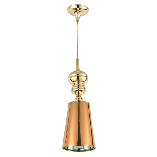 Wisząca lampa glamour QUEEN MP-8846-18 złoty zwis do sypialni Step Into Design