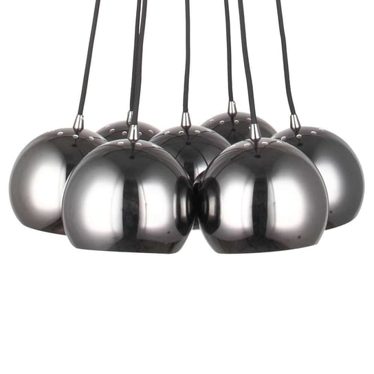 Wisząca LAMPA kule PUNTO LP-22872/7P Light Prestige metalowa OPRAWA zwis balls grafitowe Light Prestige