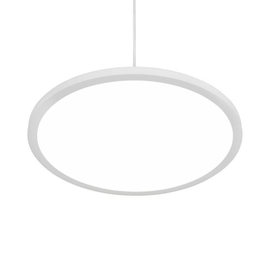Wisząca Lampa salonowa Tray LED 29W okrągła biała nad stół Trio
