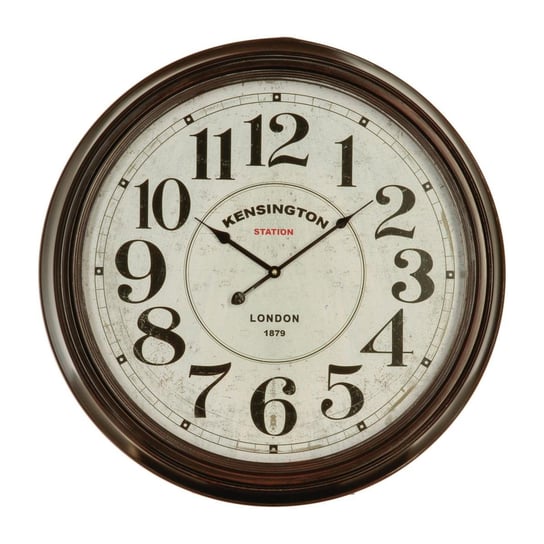 Wiszący zegar ścienny metalowy vintage retro 62cm Atmosphera