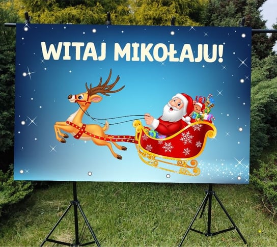 WITAJ MIKOŁAJU- BANER DO SZKOŁY I PRZEDSZKOLA 150x100cm Inna marka