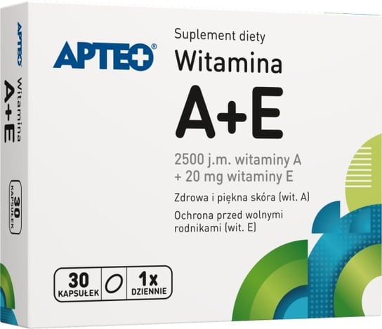 WITAMINA A+E 30 kapsułek APTEO APTEO
