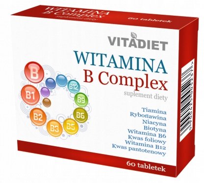 WITAMINA B Complex - 60 tabletek VITADIET VitaDiet
