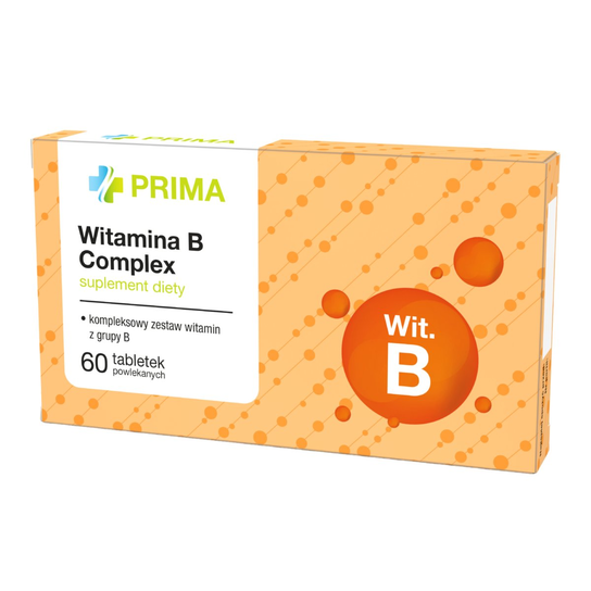 Witamina B Complex Prima 60 tabletek Inna marka