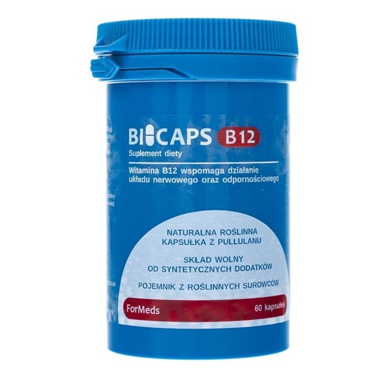 Witamina B12 Bicaps FORMEDS, Suplement diety, 60 kaps. Formeds