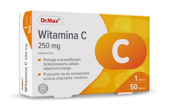 Witamina C 250 mg Dr.Max, suplement diety, 50 tabletek Dr Max