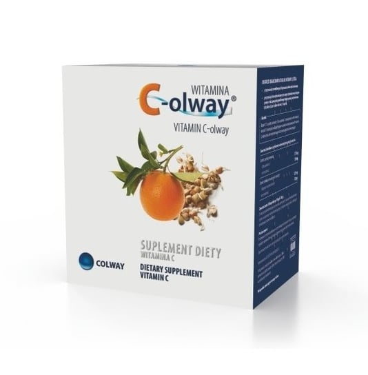 Witamina C z gryki kiełkującej i z gorzkiej pomarańczy COLWAY,  Suplement diety, 100 kaps. Colway