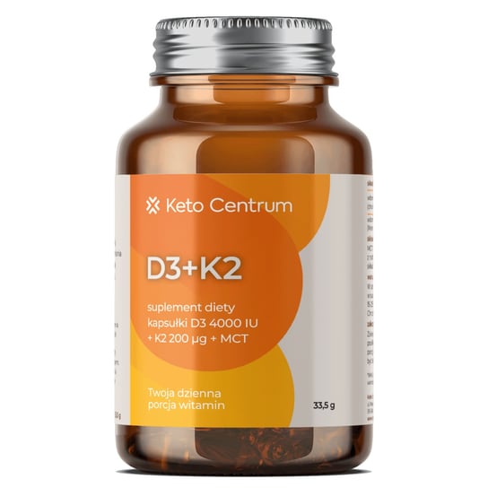 Witamina D3+K2 Keto Centrum (90 kapsułek) Keto Centrum