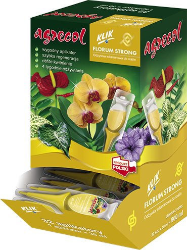 Witaminowa odżywka do roślin AGRECOL Florum Strong 32x30ml Agrecol