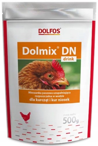 Witaminy dla kur Dolfos Dolmix DN drink 500 g Dolfos