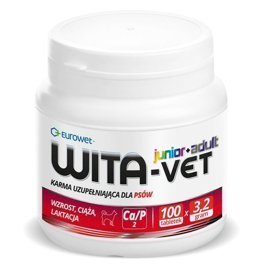 Witaminy dla psów EUROWET Wita-Vet, 100 tab. EUROWET
