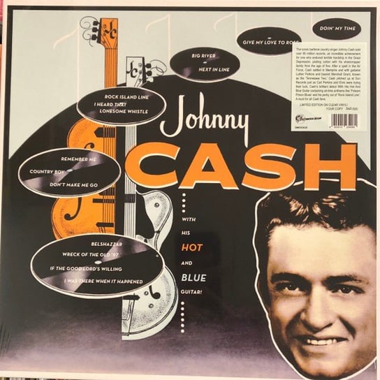 With His Hot And Blue Guitar (Clear) Cash Johnny