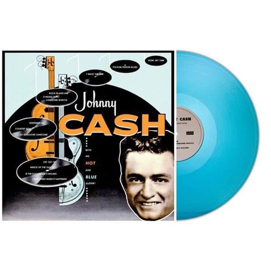 With His Hot And Blue Guitar (Coloured) Cash Johnny