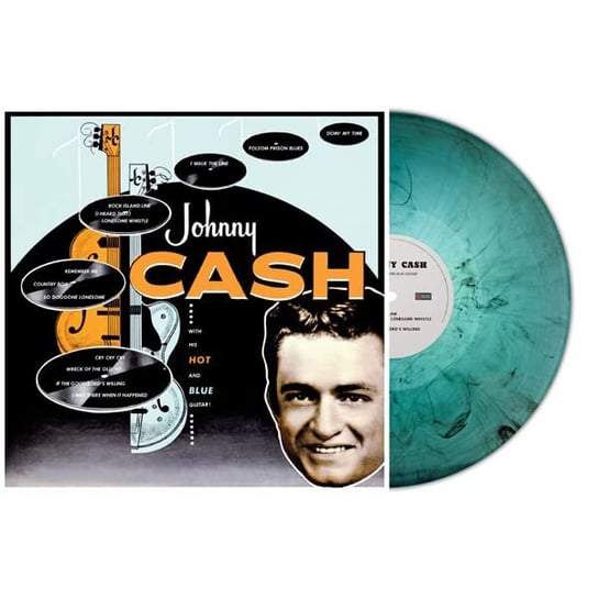 With His Hot And Blue Guitar (Marble) Cash Johnny