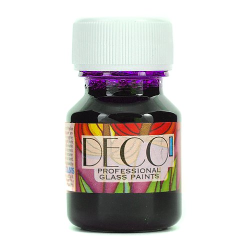 Witrażowa farba do szkła DECO 30 ml - fioletowa Renesans