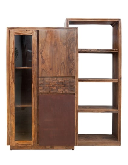 Witryna / Biblioteczka  Madera RUST (3+2+7) 170x150x45 Mandallin