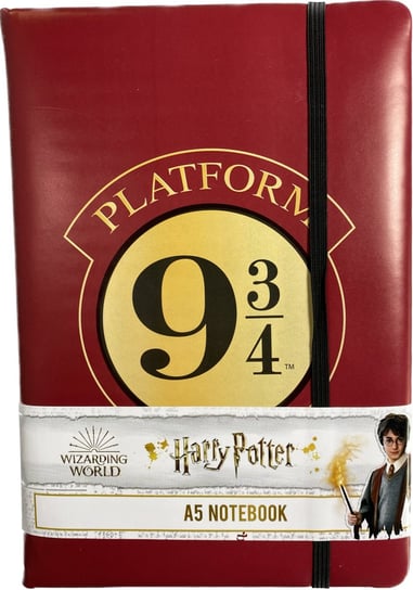 Wizarding World-Harry Potter czerwony notatnik A5 Inna marka