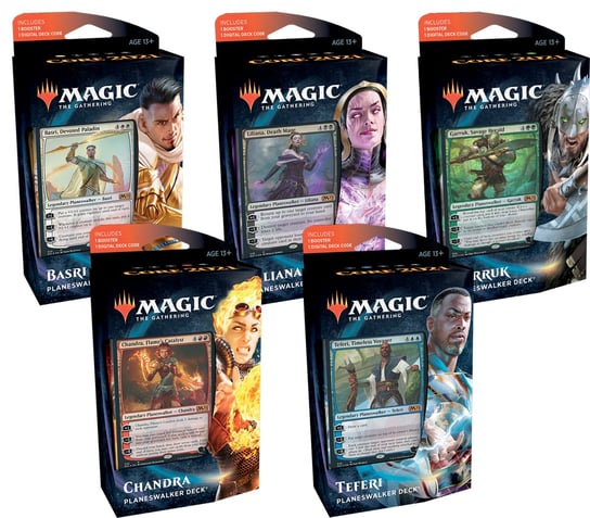 Wizards Of The Coast Karty Magic The Gathering Core Set 2021 Planeswalker Deck Mix Kolorów