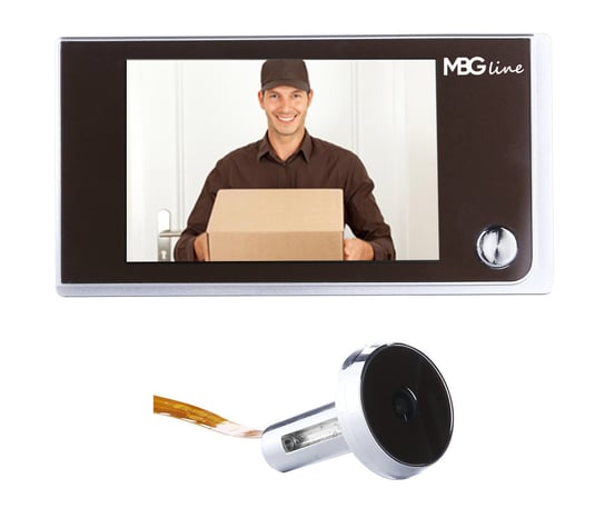 Wizjer wideo do drzwi MBG LINE 120° LCD 3.5" MBG LINE