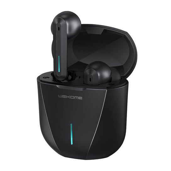 WK Design bezprzewodowe słuchawki Bluetooth TWS wodoodporne IPX4 czarny (ET-V9 black) Inny producent