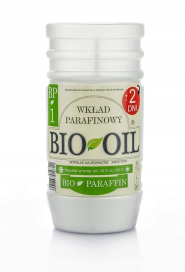 Wkład Biooil Parafina Bp-1 (2 Dni) 30 Szt. Płomyk Płomyk