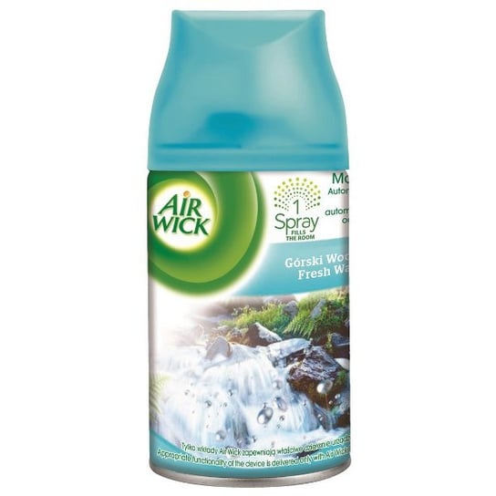 Wkład do odświeżacza powietrza, Górski wodospad AIR WICK Freshmatic Max Refill, 250 ml Reckitt Benckiser