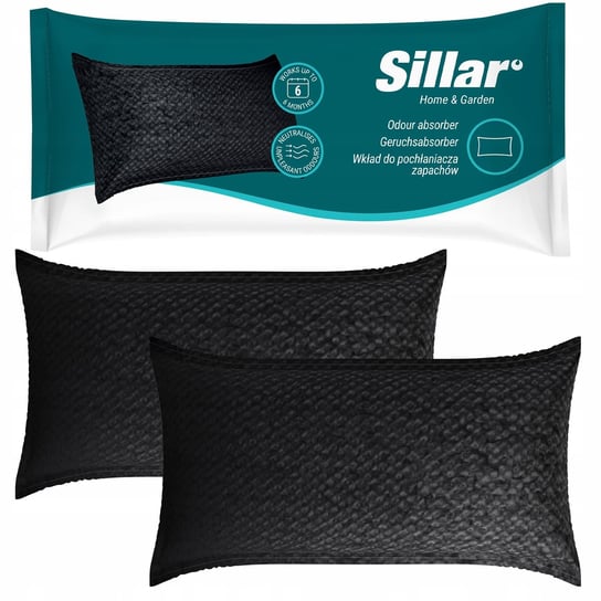Wkład do pochłaniacz zapachów do lodówki Sillar - aktywny węgiel 2 sztuki Sillar