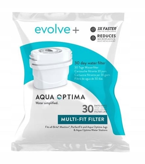 Wkład Filtr Aqua Optima Evolve+ 1 Szt Do Brita Maxtra Dafi Unimax Aquaphor Inna marka