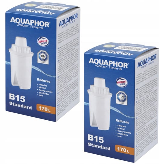 Wkład filtrujący Aquaphor B15 Standard 2 szt. AQUAPHOR