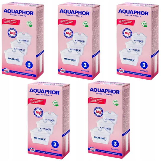 Wkład filtrujący Aquaphor Maxfor+ Mg 15 szt. AQUAPHOR