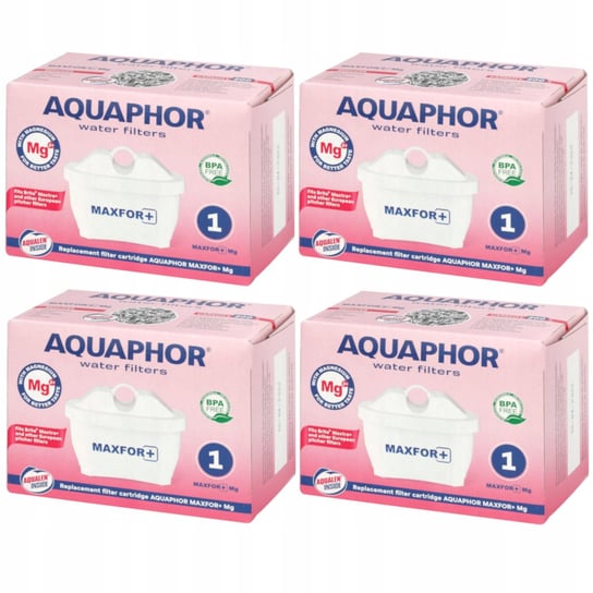 Wkład filtrujący Aquaphor Maxfor+ Mg 4 szt. AQUAPHOR