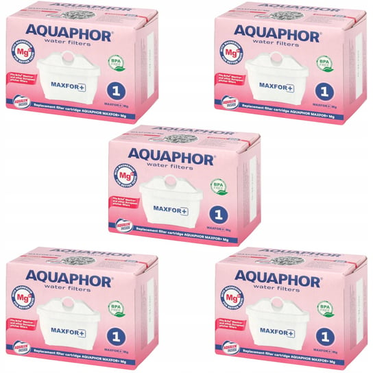 Wkład filtrujący Aquaphor Maxfor+ Mg 5 szt. AQUAPHOR