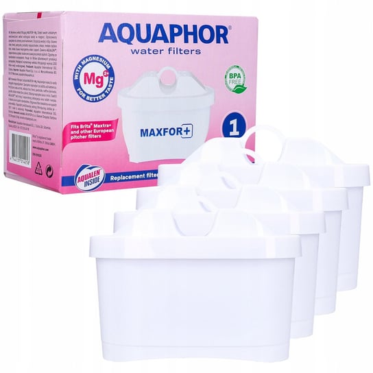 Wkład Filtrujący Aquaphor Maxfor Mg2+ Magnez 4Szt AQUAPHOR