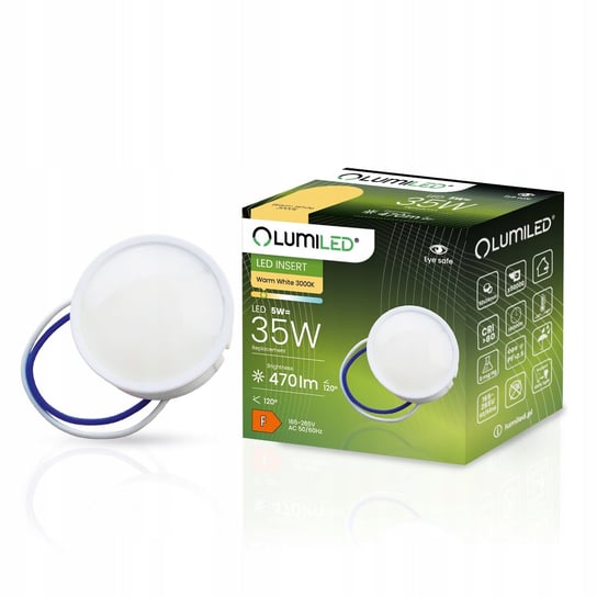 Wkład Moduł LED 5W 470lm 3000K 120° LUMILED Lumiled