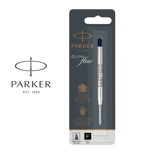 Wkład Parker do Długopisów Quinkflow CZARNY (M) - 1950369 Parker