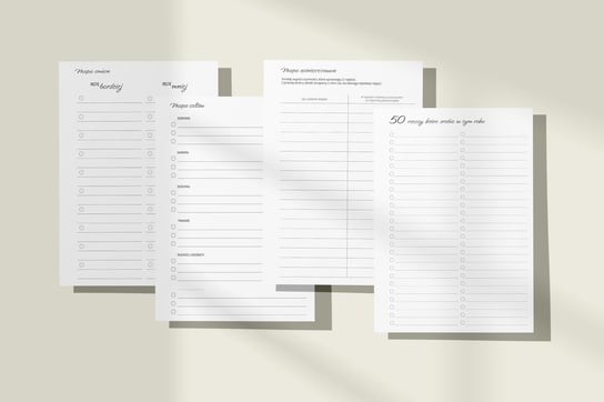 Wkład - planner motywacyjny! Make it Easy
