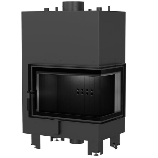 Wkład płaszcz wodny MBM prawy 10kW black termotec Kratki