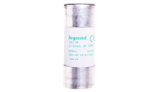 Wkładka bezpiecznikowa cylindryczna 22x58mm 100A aM HPC 015096 Legrand