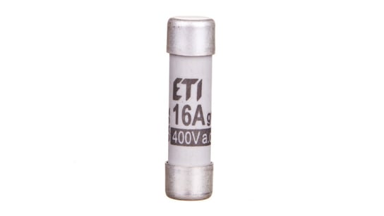 Wkładka bezpiecznikowa cylindryczna 8x32mm 16A gG 400V CH8 002610009 ETI-POLAM